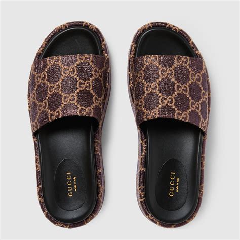 gucci slide women|Gucci women's slides clearance sale.